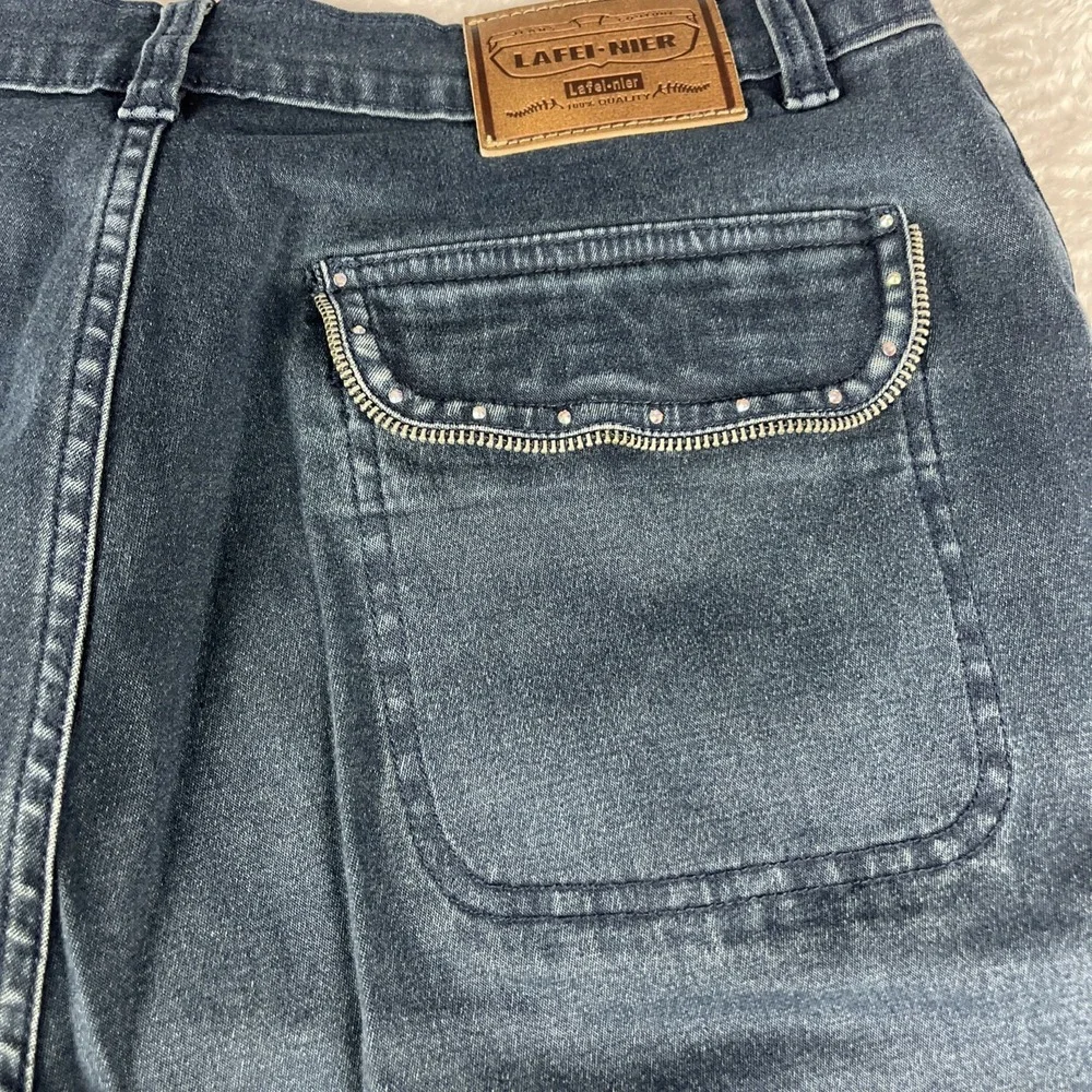 Lafei -‎ Nier Womens Size 29 pocketed BLue Jeans